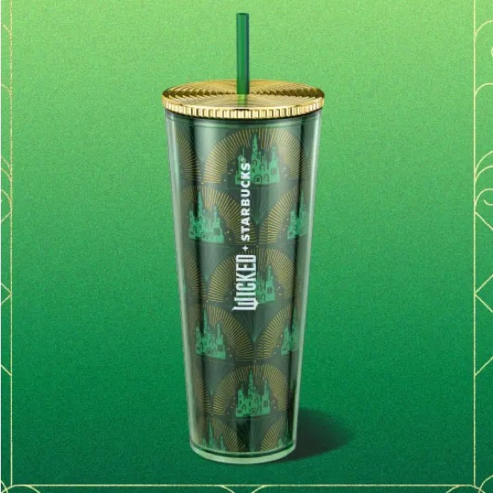 Starbucks Emerald City WICKED Tumbler 2024 - Brand New